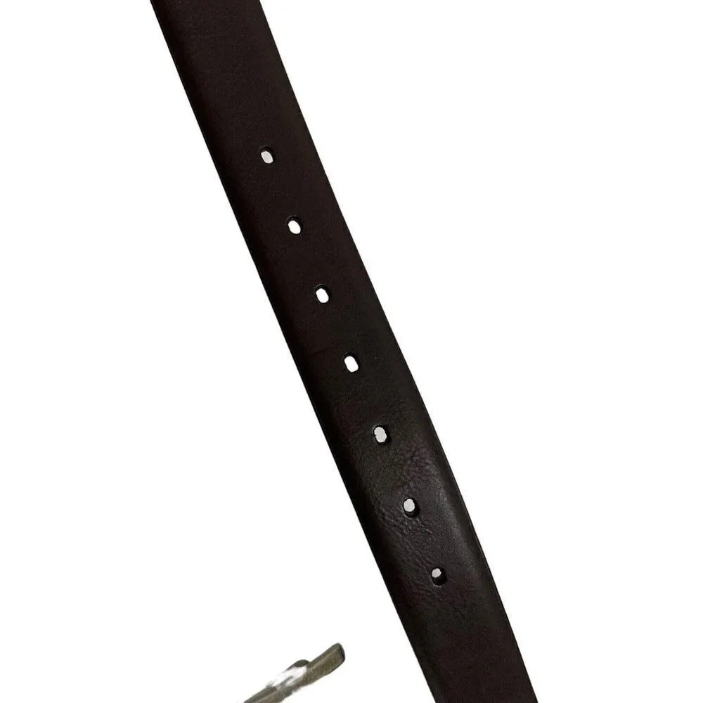 Columbia Men's size L (38-40)  Manmade Materials  Chocolate Brown‎ Belt